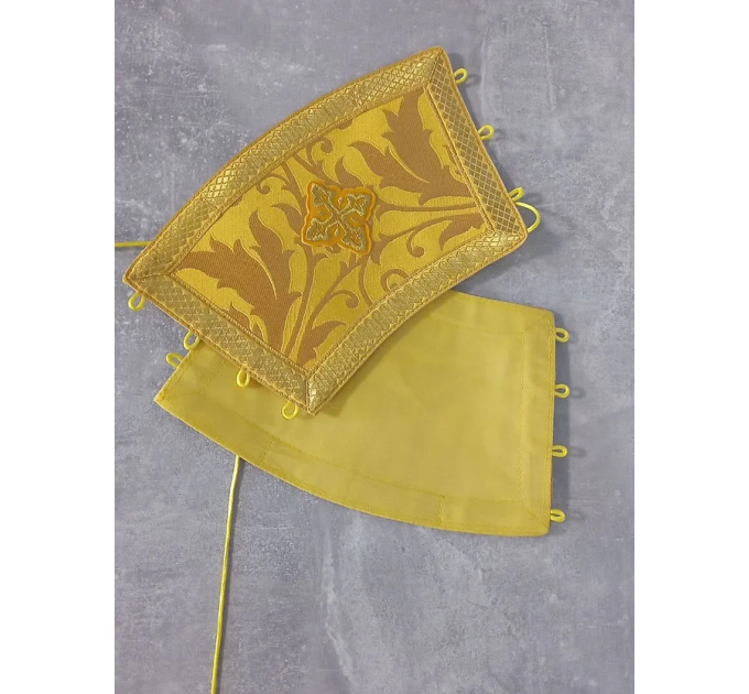 White deacon's alb - Orthodox Vestment - Deacon's set of vestments - Garment alb