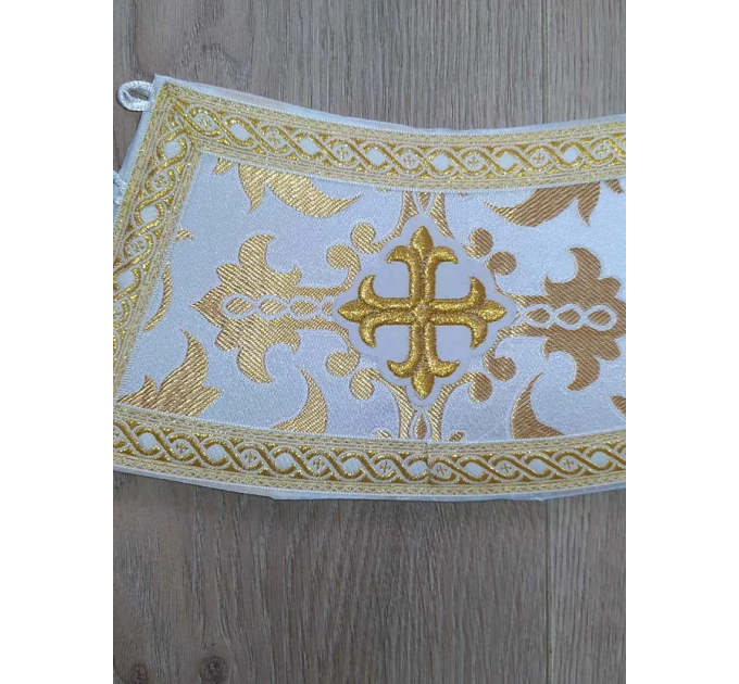 White deacon's alb - Orthodox Vestment - Deacon's set of vestments - Garment alb