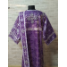 Deacon's violet alb - Orthodox purple vestment - Deacon's set of vestment robe