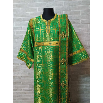Deacon's violet alb - Orthodox purple vestment - Deacon's set of vestment robe