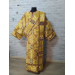 Gold Deacon's sticharion with icon on the back - Orthodox Vestment - Deacon's