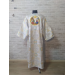 Gold Deacon's sticharion with icon on the back - Orthodox Vestment - Deacon's