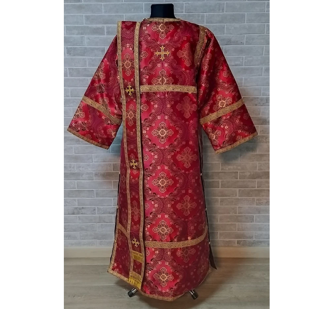 Deacon's sticharion - Orthodox Vestment - Deacon's set of vestments - Sticharion