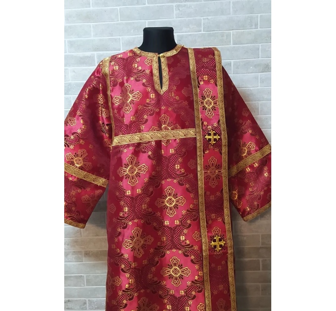 Deacon's sticharion - Orthodox Vestment - Deacon's set of vestments - Sticharion