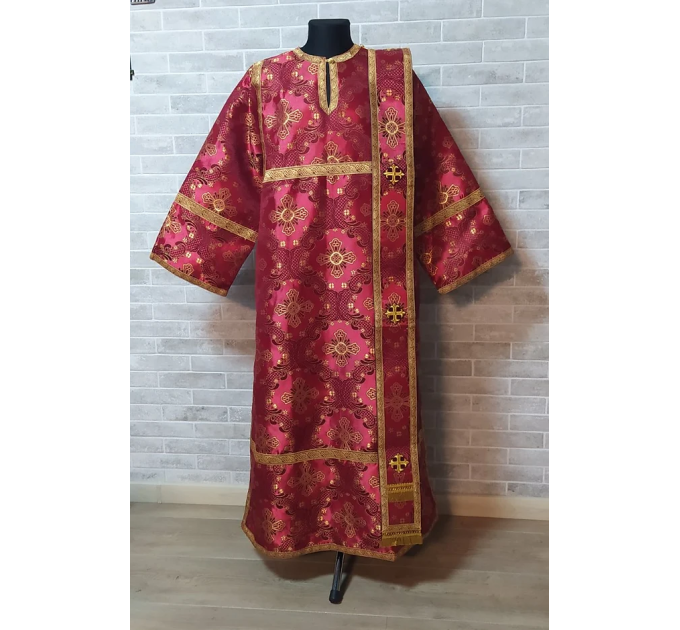 Deacon's sticharion - Orthodox Vestment - Deacon's set of vestments - Sticharion