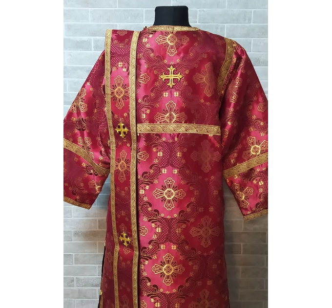 Deacon's sticharion - Orthodox Vestment - Deacon's set of vestments - Sticharion