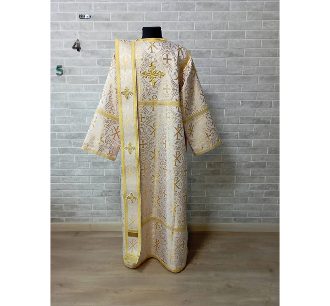 Deacon's sticharion - Orthodox Vestment - Deacon's set of vestments - Stikharion