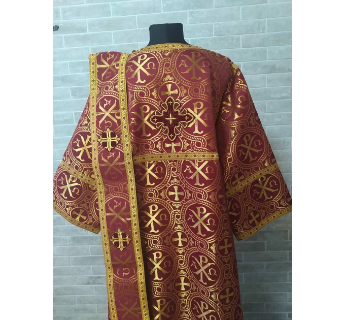Deacon's sticharion - Orthodox Vestment - Deacon's set of vestments - Stikharion