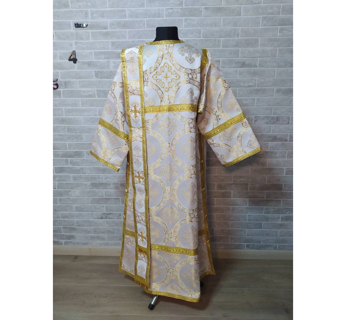 Deacon's vestment - Orthodox sticharion - Orthodox Vestment - Deacon's set