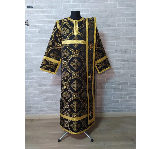 Deacon's vestment - Orthodox sticharion - Orthodox Vestment - Deacon's set