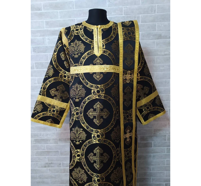 Deacon's vestment - Orthodox sticharion - Orthodox Vestment - Deacon's set