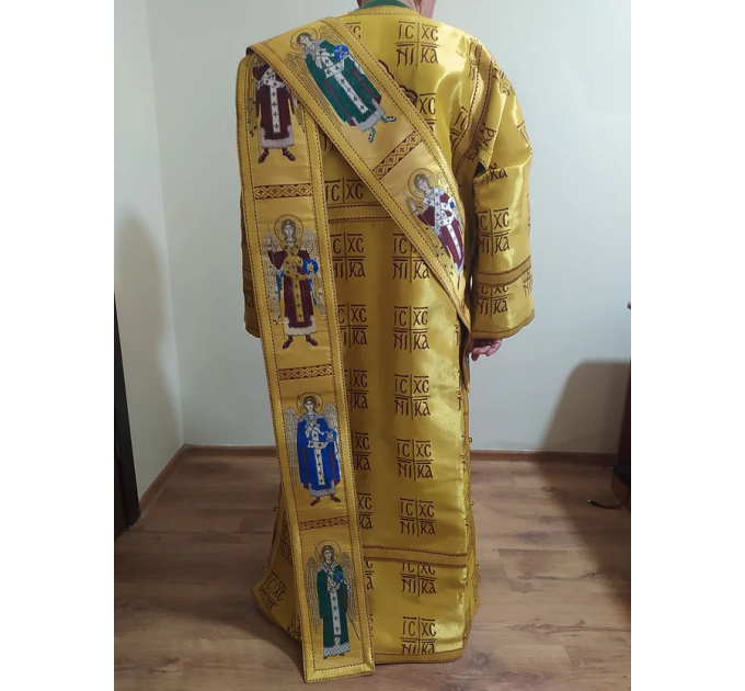 Protodeacon sticharion - Deacon's alb - Orthodox Vestment set with linen