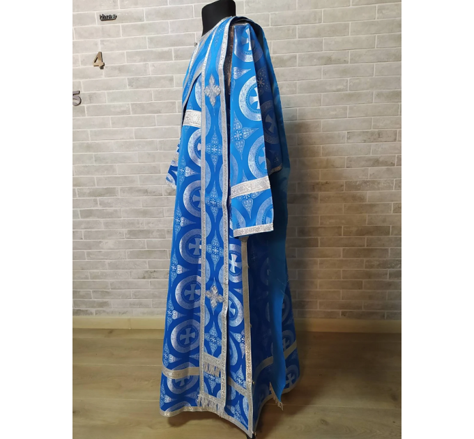 Protodeacon's alb - Orthodox Vestment - Deacon's set of vestments - Stikharion