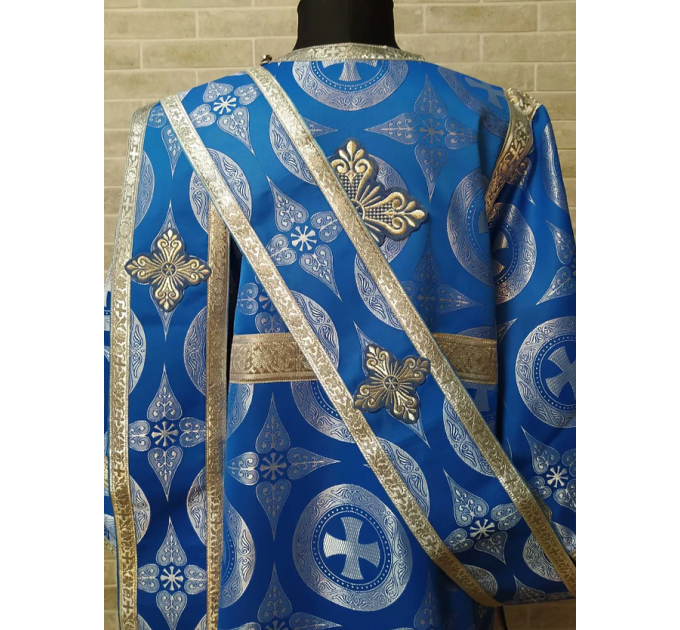 Protodeacon's alb - Orthodox Vestment - Deacon's set of vestments - Stikharion
