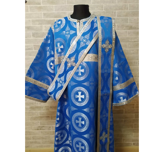 Protodeacon's alb - Orthodox Vestment - Deacon's set of vestments - Stikharion