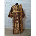 Maroon Protodeacon's sticharion - Deacon's alb - Orthodox Vestment - Stikharion