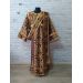 Maroon Protodeacon's sticharion - Deacon's alb - Orthodox Vestment - Stikharion