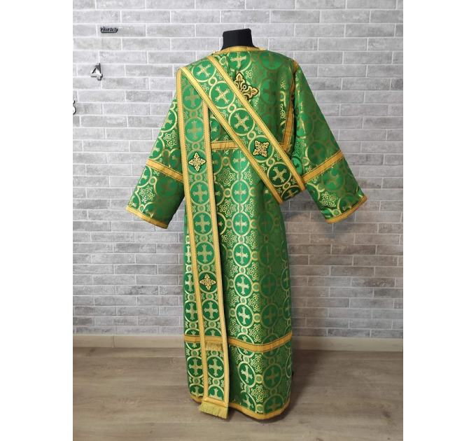 Protodeacon's vestment - Stikharion - Orthodox deacon liturgical clothes