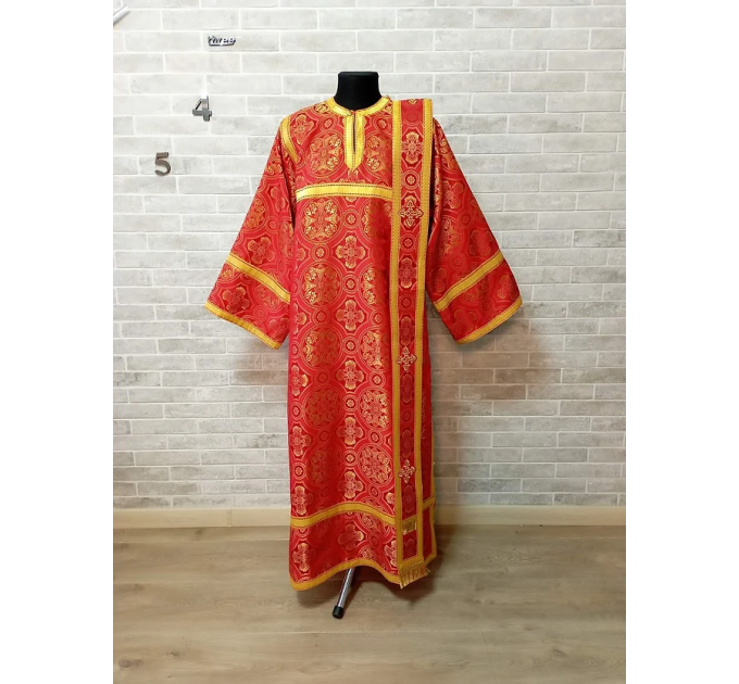 Protodeacon's sticharion - Orthodox Vestment - Stikharion - Church clothes