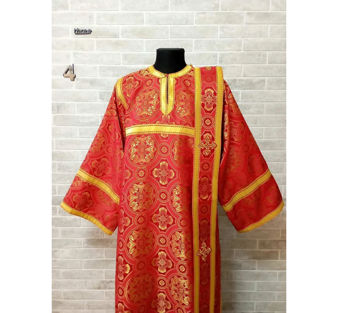 Protodeacon's sticharion - Orthodox Vestment - Stikharion - Church clothes