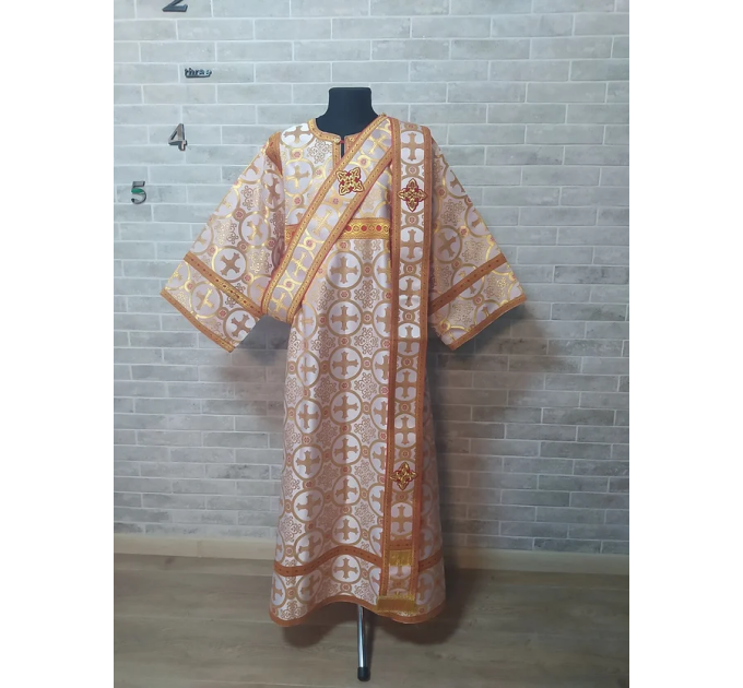 Protodeacon's vestment - Stikharion - Orthodox deacon liturgical clothes