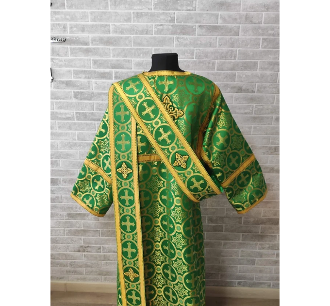 Protodeacon's vestment - Stikharion - Orthodox deacon liturgical clothes