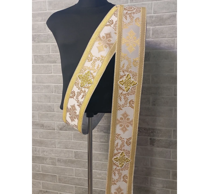 Deacons orar - Deacon's / Protodeacon's orthodox orarion -Priest gift idea