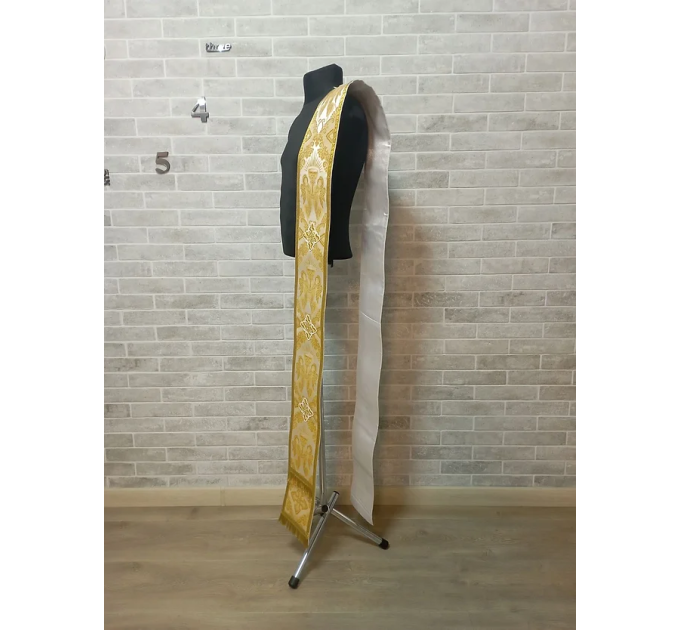 Deacons orar - Deacon's / Protodeacon's orthodox orarion -Priest gift idea