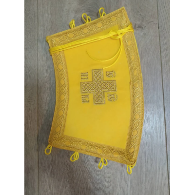 Embroidered Slavic double orar - Protodeacon's orarion - Orthodox orarion