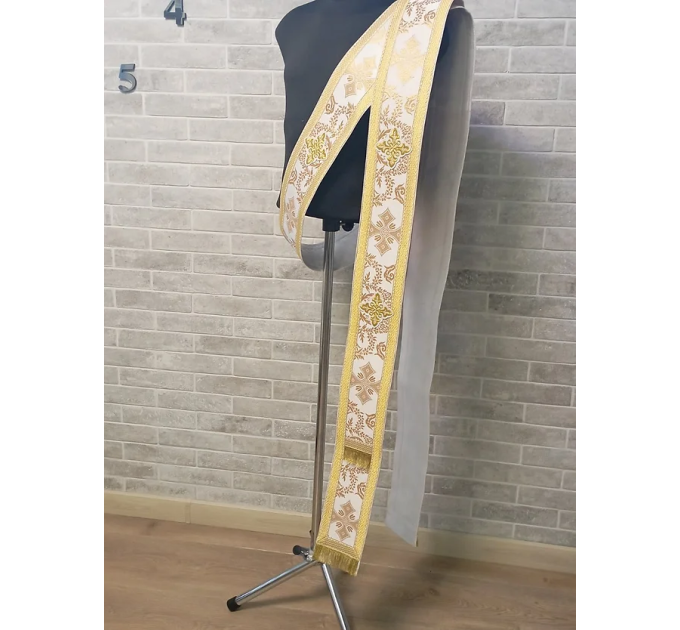 Deacons orar - Deacon's / Protodeacon's orthodox orarion -Priest gift idea