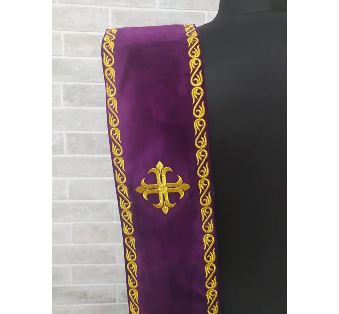 Single / Double orarion - Orthodox orarion - Greek Orarion or Slavic Orarion