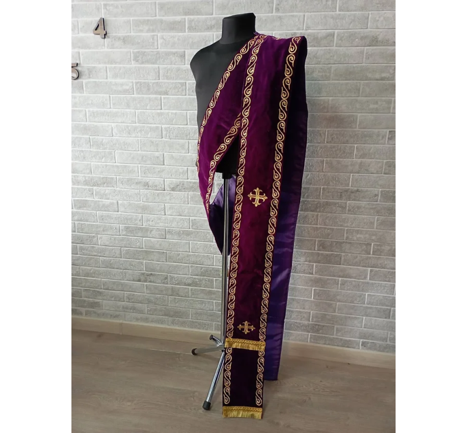 Single / Double orarion - Orthodox orarion - Greek Orarion or Slavic Orarion