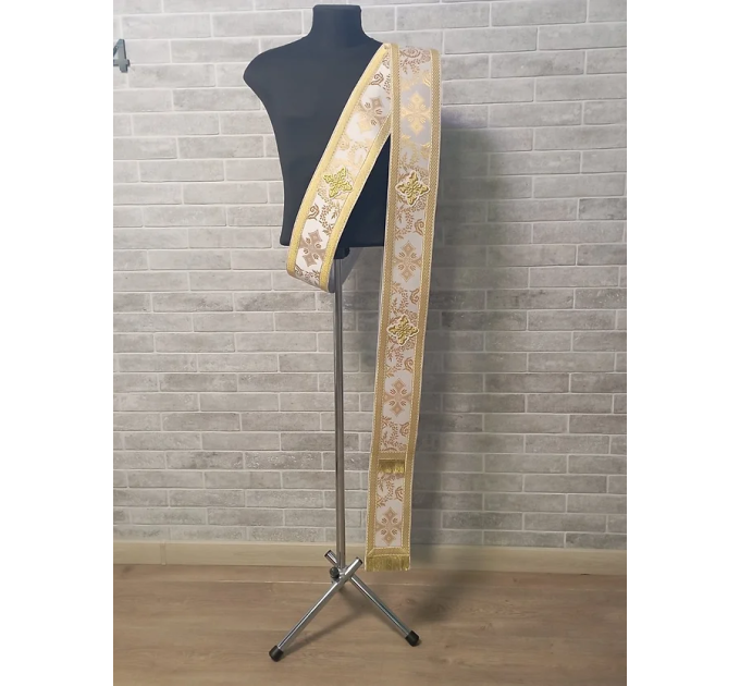 Deacons orar - Deacon's / Protodeacon's orthodox orarion -Priest gift idea
