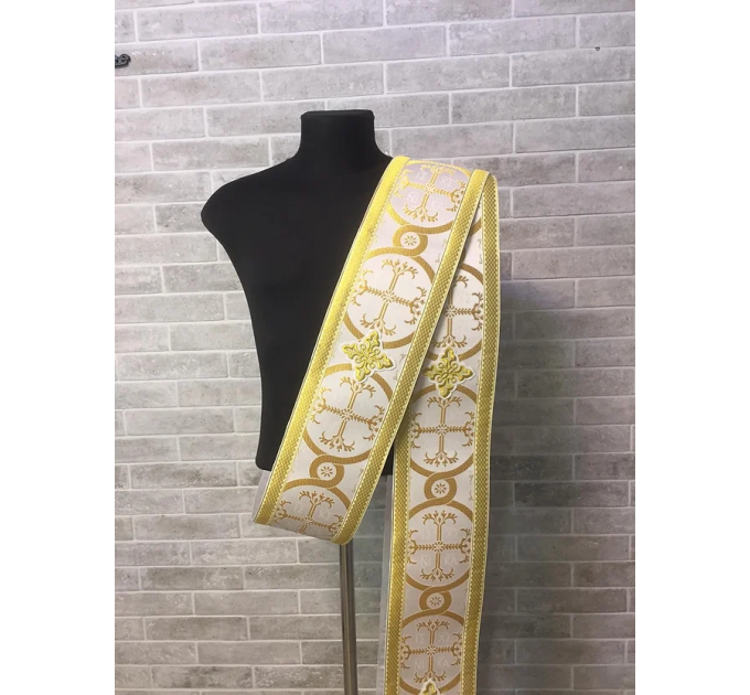 Deacon's / Protodeacon's orarion - Orthodox orarion - Double single orar