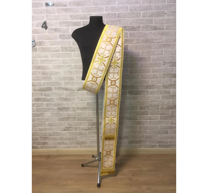 Deacon's / Protodeacon's orarion - Orthodox orarion - Double single orar