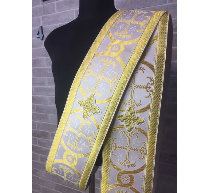 Deacon's / Protodeacon's orarion - Orthodox orarion - Double single orar