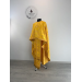 Yellow liturgical vestment - Priest vestmenton brocade - Church garment - Phelon