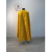 Priest vestment in red church brocade - Liturgical clothes for priest- Phelon