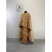 Greek-style vestment in metallic gold brocade - Church garments - Vestment set