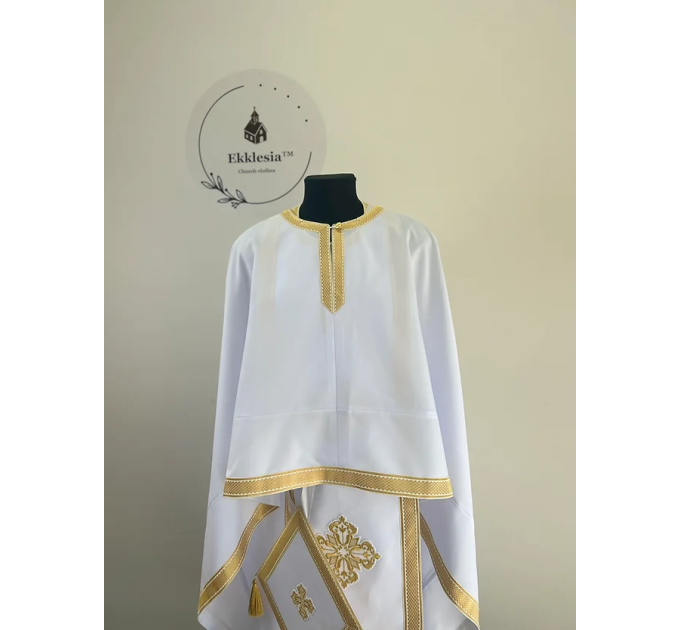 Summer vestment for oxthodox priest - Greek style vestment with no lining