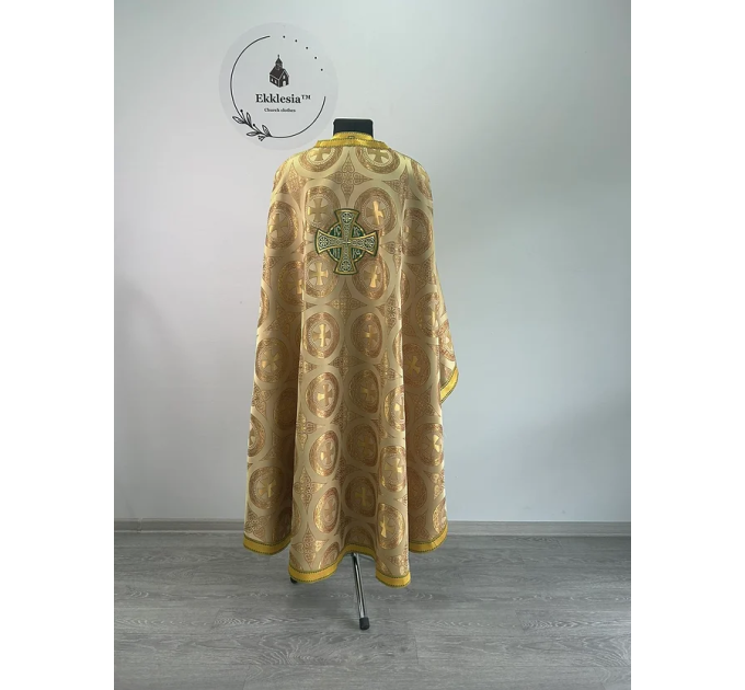 Priest vestment set in 2 colors - Greek-style vestment - Orthodox vestment set