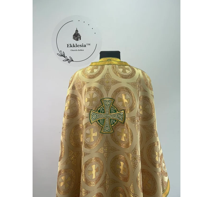 Priest vestment set in 2 colors - Greek-style vestment - Orthodox vestment set