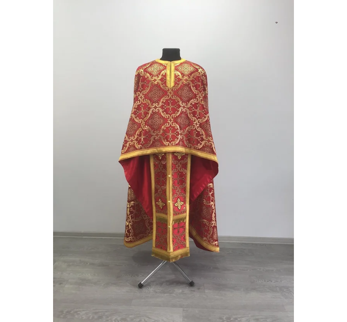 Liturgical vestment set - Orthodox phelon - Clothes for priests - Greek vestment