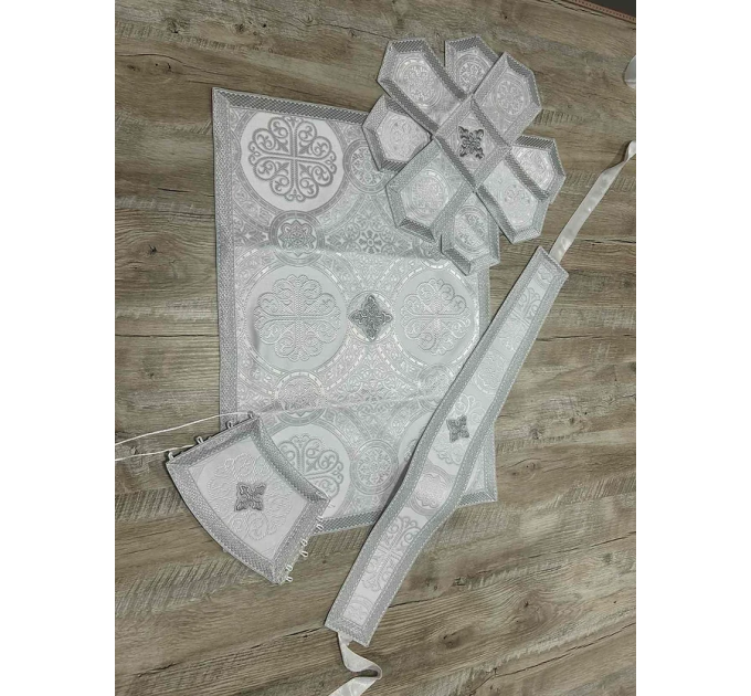 Vestment for priest in brocade - Phelon in Greek style - Liturgical clothes