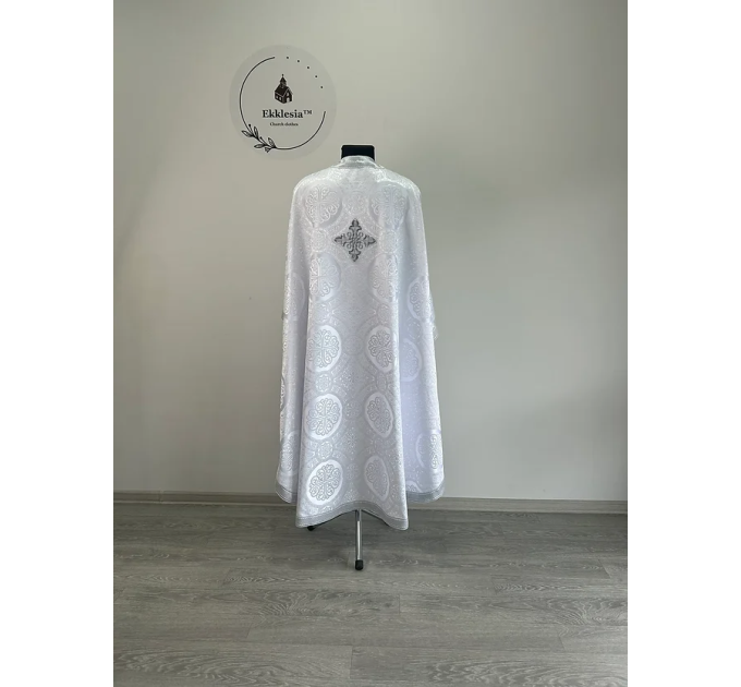Vestment for priest in brocade - Phelon in Greek style - Liturgical clothes