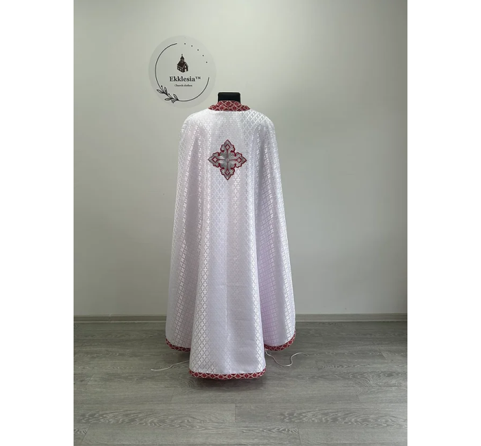 Liturgical vestment set with vyshyvanka galloon - Clothes for priests in Greek