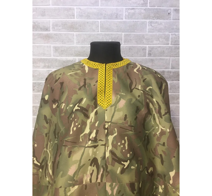 Vestments for a chaplain in multicam fabric - Greek style pixel vestments set