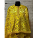 Priest vestment set in brocade, icon on phelon - Greek-style vestment