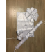 Ordination vestment in white brocade - Vestment for Christmas - Liturgical cloth