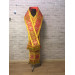 Bishop's Communion set in metallic brocade - Bishop Stole and cuffs in brocade - Bishop set - Small omophorion - Epitrakhilion and cuffs